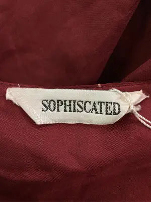 SOPHISCATED/ワンピース/ワンピース/ドレス/レッド/M