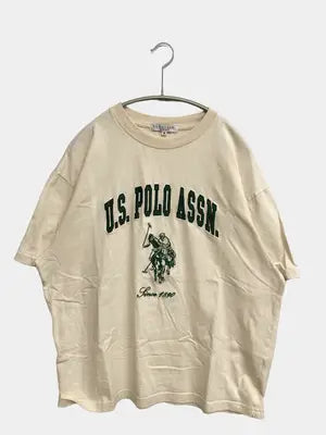 U.S. POLO ASSN./ユーエスポロアッスン/Tシャツ/カットソー/トップス/アイボリー/M