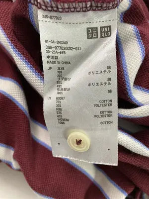 UNIQLO/ユニクロ/ポロシャツ/トップス/レッド/XL