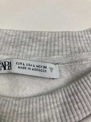 ZARA/ザラ/Tシャツ/カットソー/トップス/ホワイト/EUR L