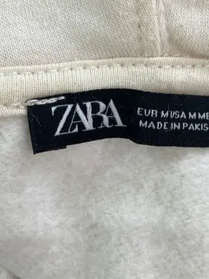 ZARA/ザラ/パーカー/トップス/アイボリー/USA M