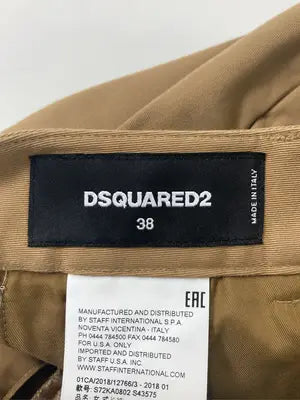 DSQUARED2/ディースクエアード/その他パンツ/パンツ/ブラウン/38