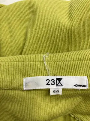 23区/ニジュウサンク/Tシャツ/カットソー/トップス/ライトグリーン/44