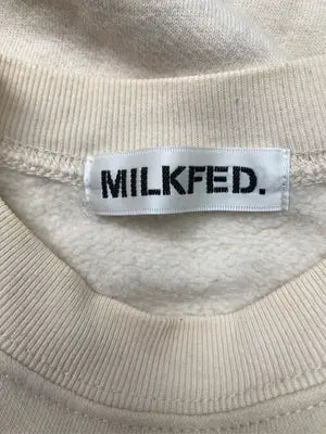 MILK FED./ミルクフェド/スウェット/トップス/アイボリー/ONE SIZE