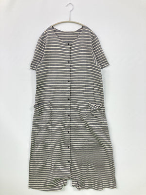 つなぎ/オールインワン/オールインワン・サロペット/グレー/L-LL