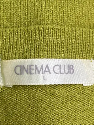 CINEMA CLUB/シネマクラブ/カーディガン/ボレロ/トップス/ライトグリーン/L