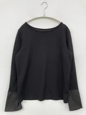 JUN/ジュン/Tシャツ/カットソー/トップス/ブラック/F