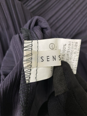 SENSUOUS/シャツ/ブラウス/トップス/ネイビー