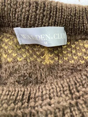 WALDEN CLUB/ニット/セーター/トップス/ブラウン/M