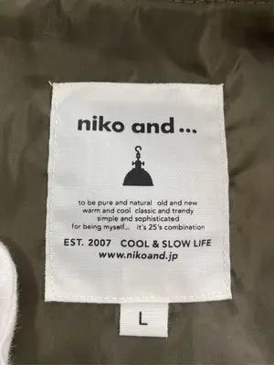 niko and .../ニコアンド/ベスト/トップス/ブラウン/L
