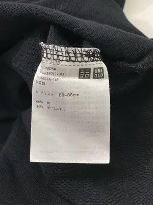 UNIQLO/ユニクロ/Tシャツ/カットソー/トップス/ブラック/S