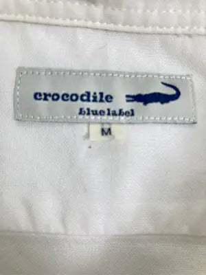 Crocodile/クロコダイル/ビジネスシャツ/トップス/ホワイト/M