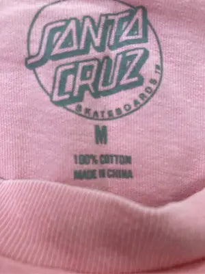 SANTA CRUZ/サンタクルーズ/Tシャツ/カットソー/トップス/ピンク/M