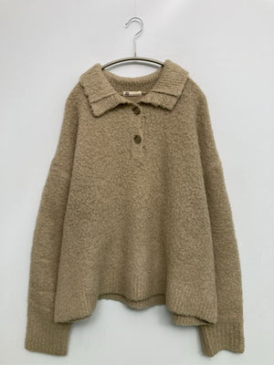 JaVa/ジャバ/ニット/セーター/トップス/ベージュ/L