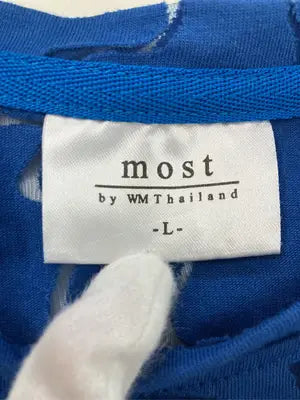 MOST/Tシャツ/カットソー/トップス/ブルー/L