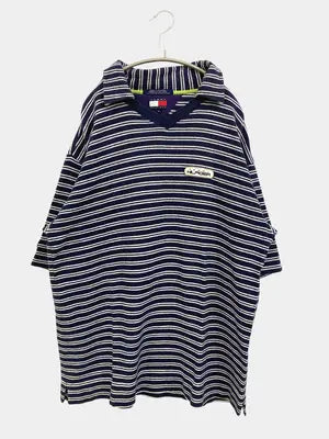 TOMMY HILFIGER/トミーヒルフィガー/Tシャツ/カットソー/トップス/ブラック/XL