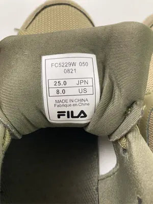 FILA/フィラ/スニーカー/シューズ/カーキ/25.0