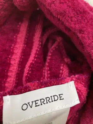 OVERRIDE/オーバーライド/ニットキャップ/ビーニー/帽子/ピンク/57cm-59cm