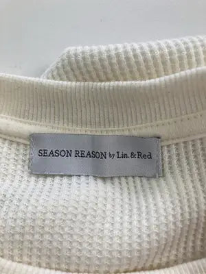 SEASON REASON by Lin.&Red/シーズンリーズンバイリンアンドレッド/Tシャツ/カットソー/トップス/アイボリー/M