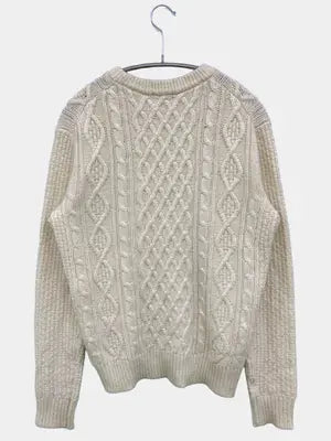 UNIQLO/ユニクロ/ニット/セーター/トップス/アイボリー/S