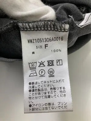 W.W.G/フーズフーギャラリー/Tシャツ/カットソー/トップス/グレー/F
