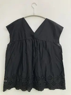 UNIQLO/ユニクロ/シャツ/ブラウス/トップス/ブラック/L
