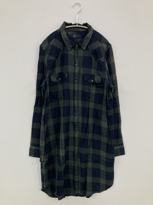 GAP/ギャップ/シャツ/ブラウス/トップス/グリーン/L