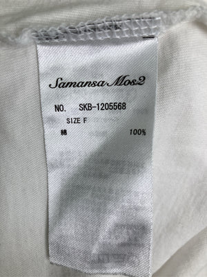Samansa Mos2/サマンサモスモス/カーディガン/ボレロ/トップス/ホワイト/F
