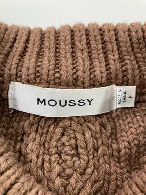 MOUSSY/マウジー/ニット/セーター/トップス/ブラウン/F