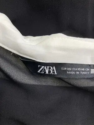 ZARA/ザラ/シャツ/ブラウス/トップス/ブラック/XS