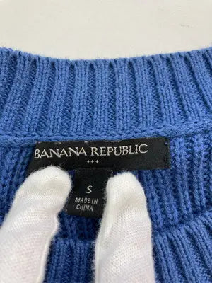 BANANA REPUBLIC/バナナリパブリック/ニット/セーター/トップス/ブルー/S
