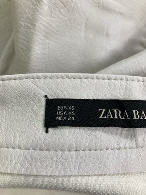 ZARA/ザラ/ショート/ミニスカート/スカート/ホワイト/XS