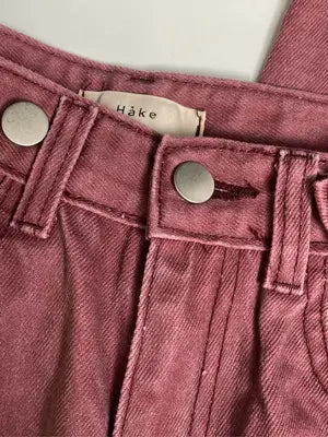 hake/デニムパンツ/パンツ/レッド/F
