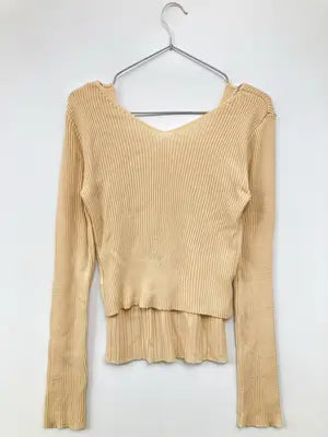 amel/アメル/Tシャツ/カットソー/トップス/ベージュ