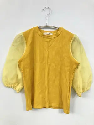 ROYAL PARTY/ロイヤルパーティー/Tシャツ/カットソー/トップス/イエロー/F