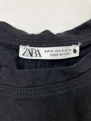 ZARA/ザラ/Tシャツ/カットソー/トップス/ブラック/M