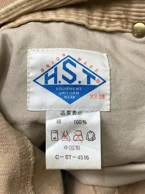 H.S.T/その他パンツ/パンツ/ブラウン/XS