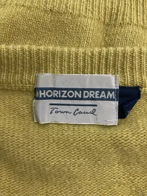 HORIZON DREAM/ニット/セーター/トップス/イエロー/M