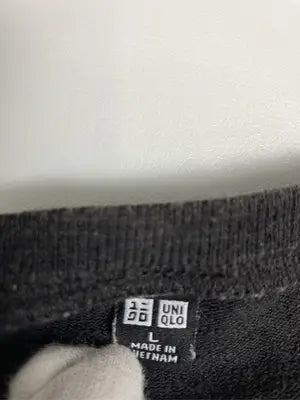 UNIQLO/ユニクロ/スウェット/トップス/ブラック/L