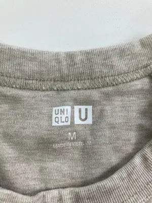 UNIQLO/ユニクロ/Tシャツ/カットソー/トップス/グレー/M