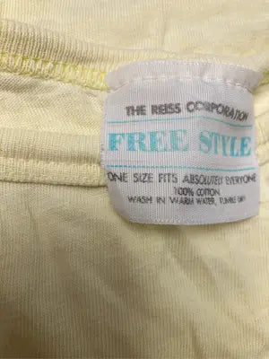 Free Style/フリースタイル/Tシャツ/カットソー/トップス/イエロー/ONE SIZE