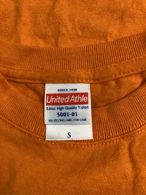 United Athle/ユナイテッドアスレ/Tシャツ/カットソー/トップス/オレンジ/S