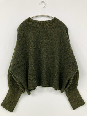 JEANASIS/ジーナシス/ニット/セーター/トップス/グリーン/F