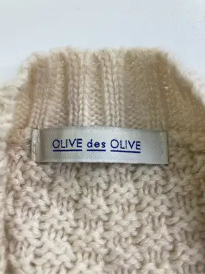 OLIVE des OLIVE/オリーブデオリーブ/ニット/セーター/トップス/アイボリー/F