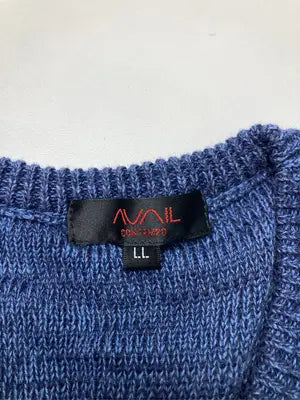 Avail/アベイル/ニット/セーター/トップス/ブルー/LL