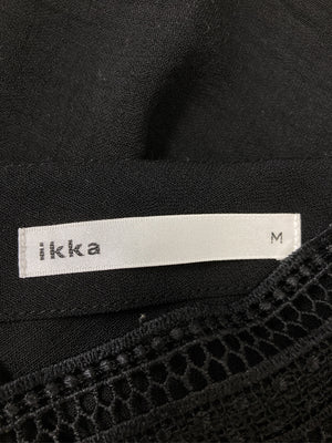 IKKA/イッカ/シャツ/ブラウス/トップス/ブラック/M