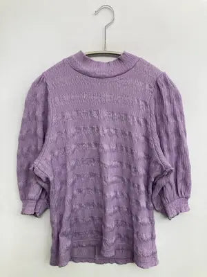 SLY/スライ/Tシャツ/カットソー/トップス/パープル/FREE