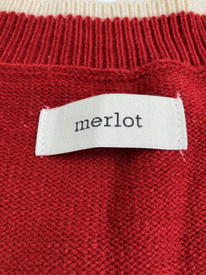 merlot/メルロー/ベスト/トップス/レッド/F