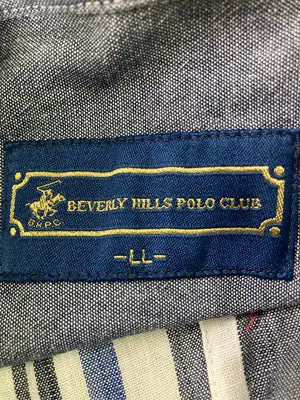 BEVERLY HILLS POLO CLUB/ビバリーヒルズポロクラブ/シャツ/ブラウス/トップス/グレー/LL