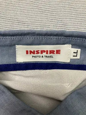 INSPIRE/ポロシャツ/トップス/グレー/LL